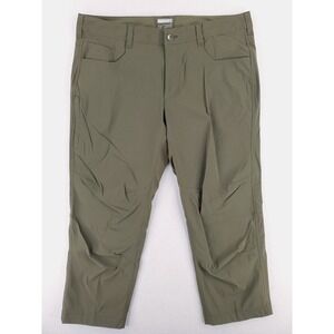 Marmot Pant Mens 36x27* Green Verde Cargo Utility Hiking‎ Softshell Performance